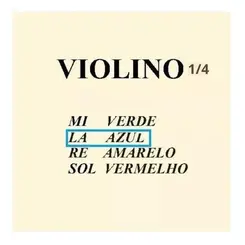 Corda Avulsa Lá Para Violino 1/4 Padrão M.Calixto