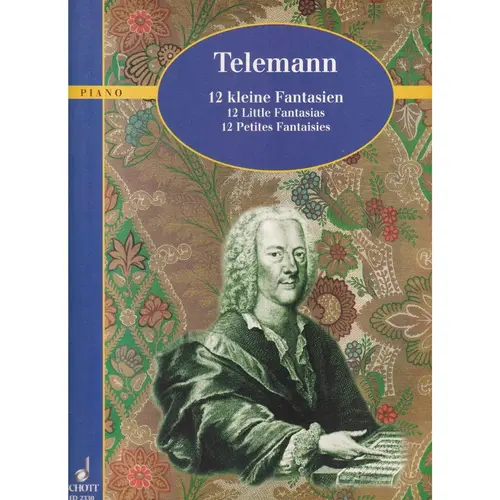 12 kleine Fantasien para piano