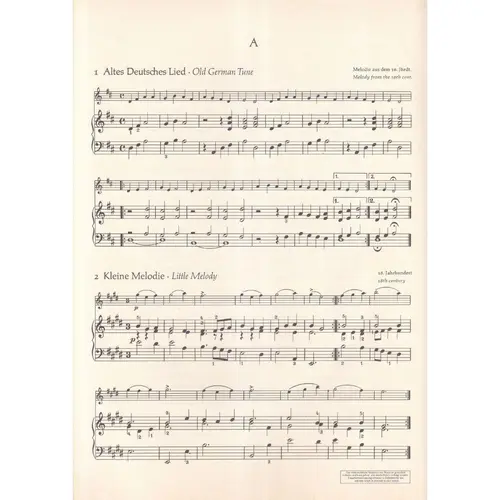 Musik fur violine und klavier - vol. 1
