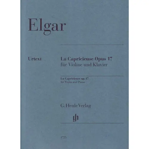La Capricieuse op. 17 for Violin and Piano