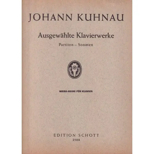 Ausgewahlte Klavierwerke - Partiten/Sonaten....  (Edição Antiga)