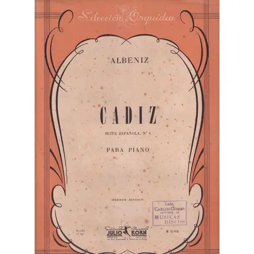 Cadiz - Suite Española, n.4