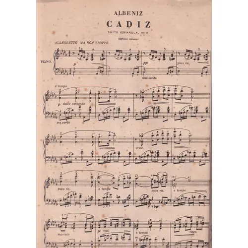Cadiz - Suite Española, n.4