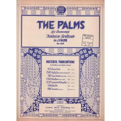 The Palms  (Les Rameaux|  (Edição Antiga)