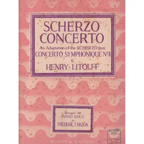 Scherzo Concerto  (Edição Antiga)