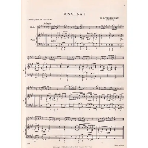 Six Sonatinas