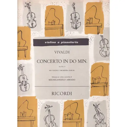 Concerto In Do Min. (Op.Xi N.5)