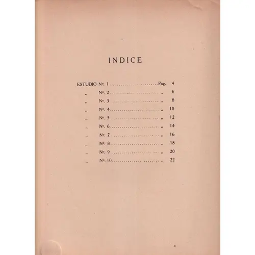30 Estudios Melodicos Op.  38 Vol.1