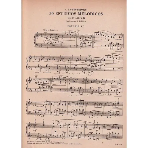 30 Estudios Melodicos - Op. 38 - Vol.2
