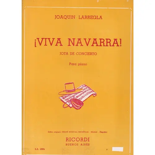Viva Navarra - Jota De Concierto  (Edição Antiga)