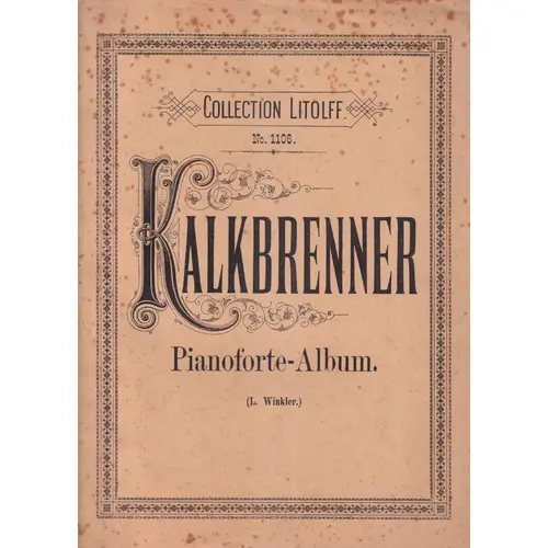 Pianoforte-Album  (Edição Antiga)