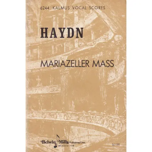 Mariazeller mass para coro e orgão