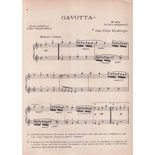 Gavotta  (Edição Antiga)