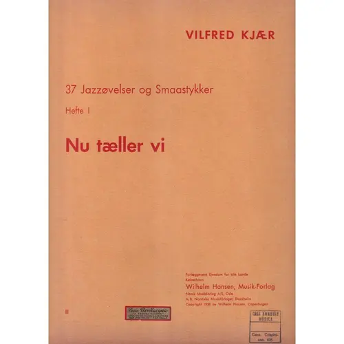 Nu Tealler Vi - 37 Jazzovelser Og.. - Vol.1  (Ed.