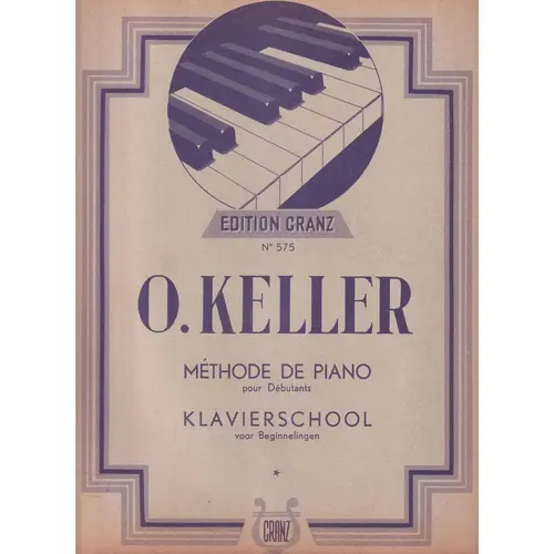Methode De Piano Pour Debutants  (Edição Antiga)