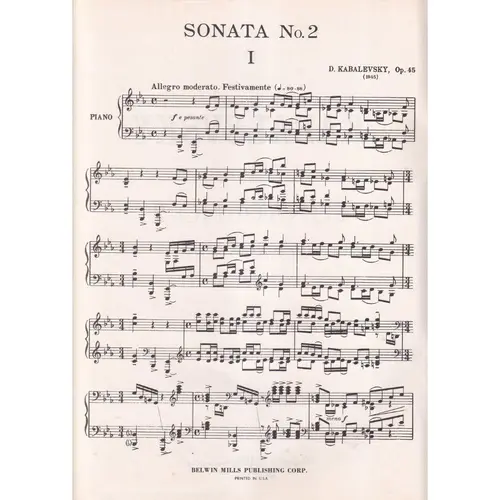 Sonata N.2 - Op.45
