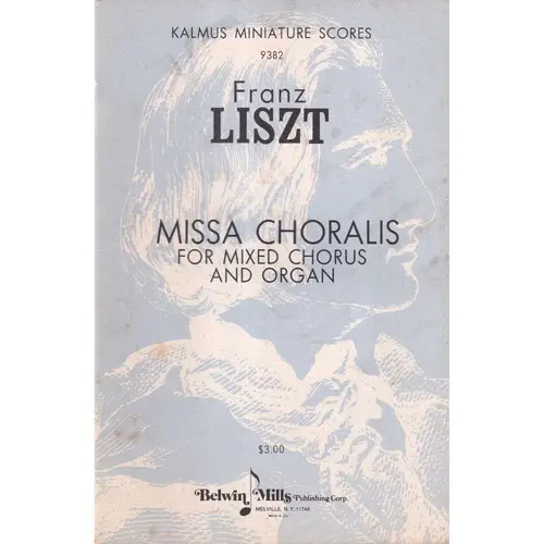 Missa choralis for mixed chorus and organ - edição anterior