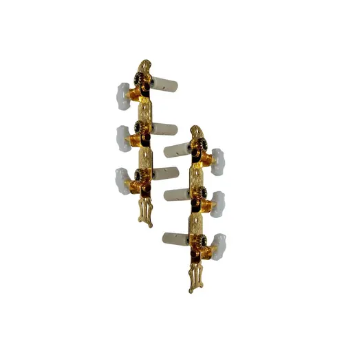 Tarraxa para Violão Nylon Ronsani Dourada 3+3
