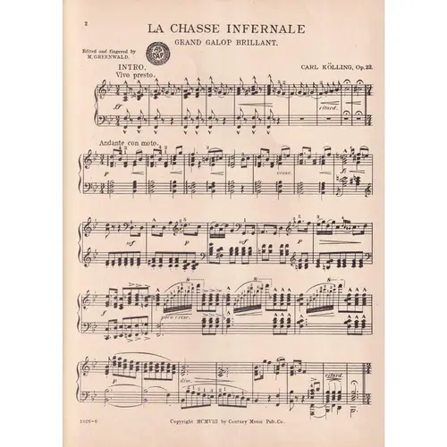 La Chasse Infernale   (Edição Antiga)