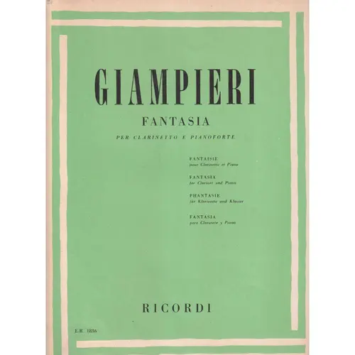 Fantasia Per Clarinetto