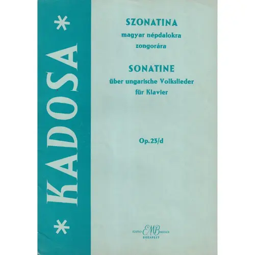 Szonatina - Op.23/D