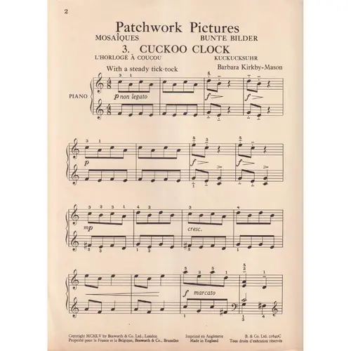 Cuckoo Clock - Patchwork Pictures - Vol.3 (Ed. Ant