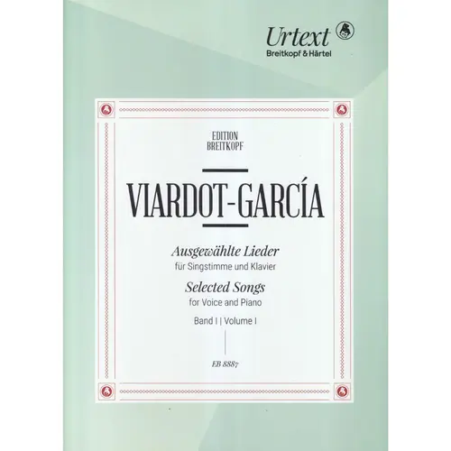 Selected Songs for Voice and Piano Vol.1