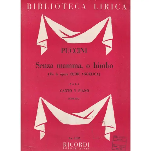 Suor Angelica - Senza Mamma,O Bimbo