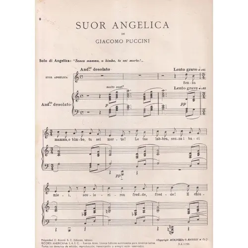 Suor Angelica - Senza Mamma,O Bimbo