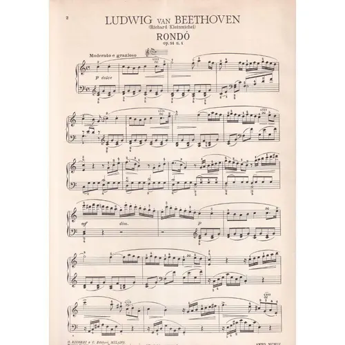 Rondo Op. 51 N.1