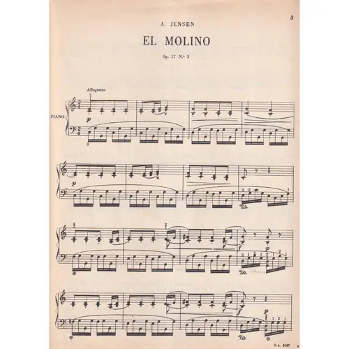 El Molino  - Op.17 N.3  (Edição Antiga)