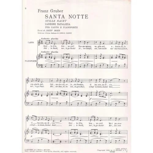 Santa Notte (Stille Nacht)