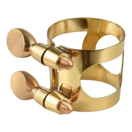 Abraçadeira Metal Sax Alto RKL BM02-GD dourado