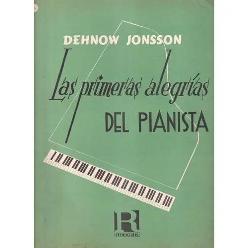 Primeras Alegrias Del Pianista  (Edição Antiga)