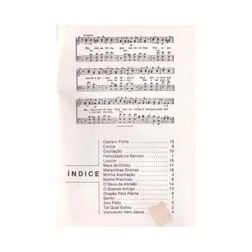 Louvai Cantando - Vol.1 - 16 Hinos Para Canto Congregacional