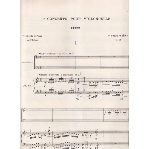 Cello Concerto n.2 in D Minor - op.119