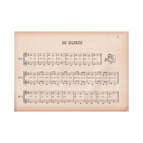 100 solfejos com texto - melodias folclóricas de vários países