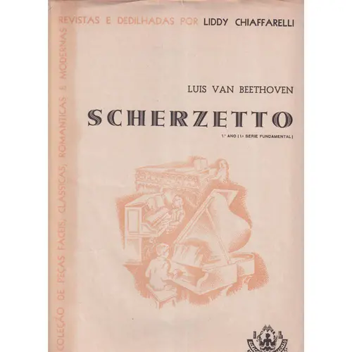 Scherzetto  para piano (Edição Antiga)