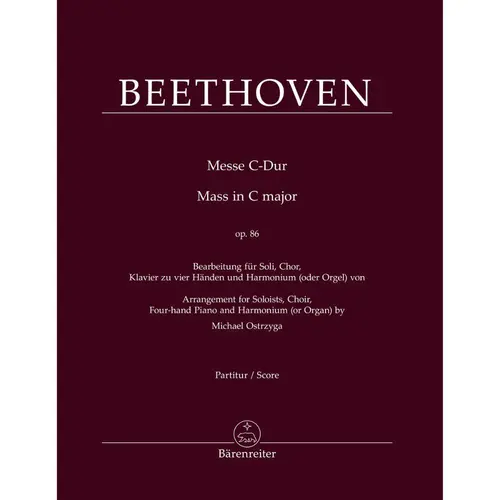 Mass in C major op. 86 - Score