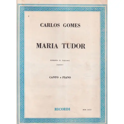 Maria Tudor - Romanza Di Fabiani