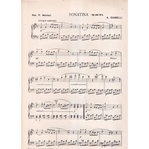 Sonatina Op. 168 N.2