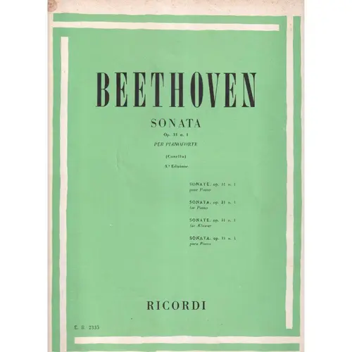 Sonata Op.031 N.1 (Casella)