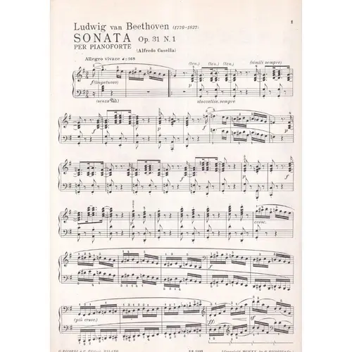 Sonata Op.031 N.1 (Casella)