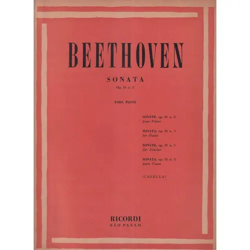 Sonata Op.031 N.2 (Casella)