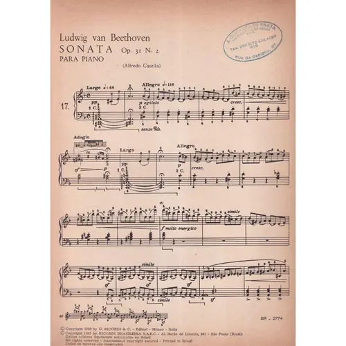 Sonata Op.031 N.2 (Casella)