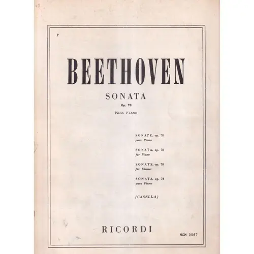 Sonata Op.078