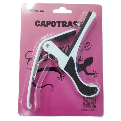 Capotraste Endurance Royal KL CT01-WH branco haste longa