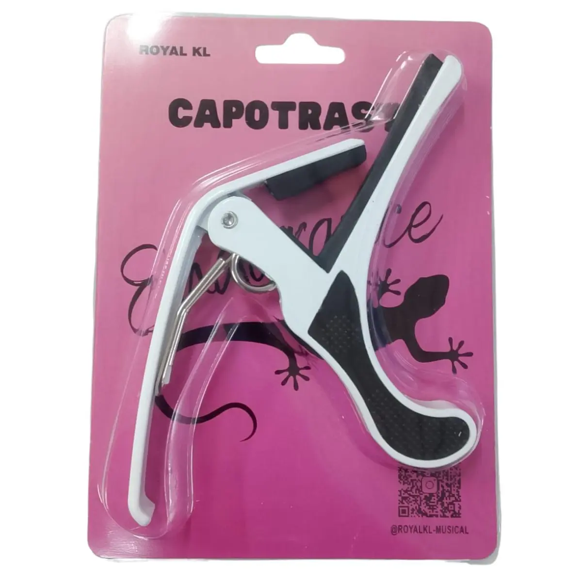 Capotraste Endurance Royal KL CT01-WH branco haste longa