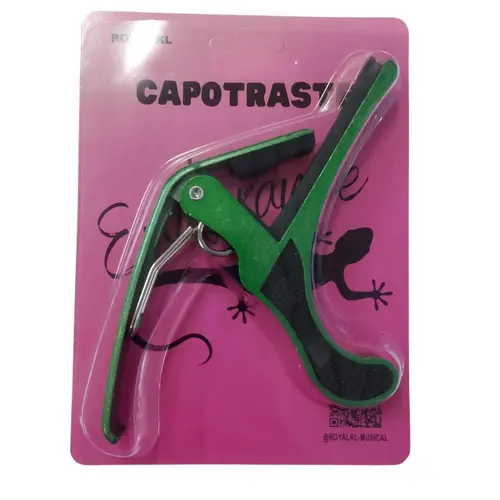 Capotraste Endurance Royal KL CT01-GR verde haste longa
