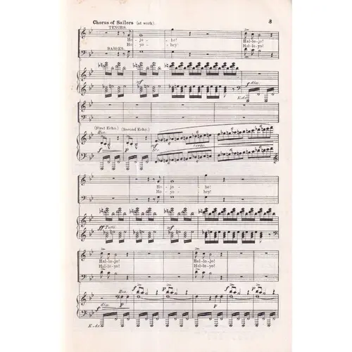 The Flying Dutchman   - Chorus Part
